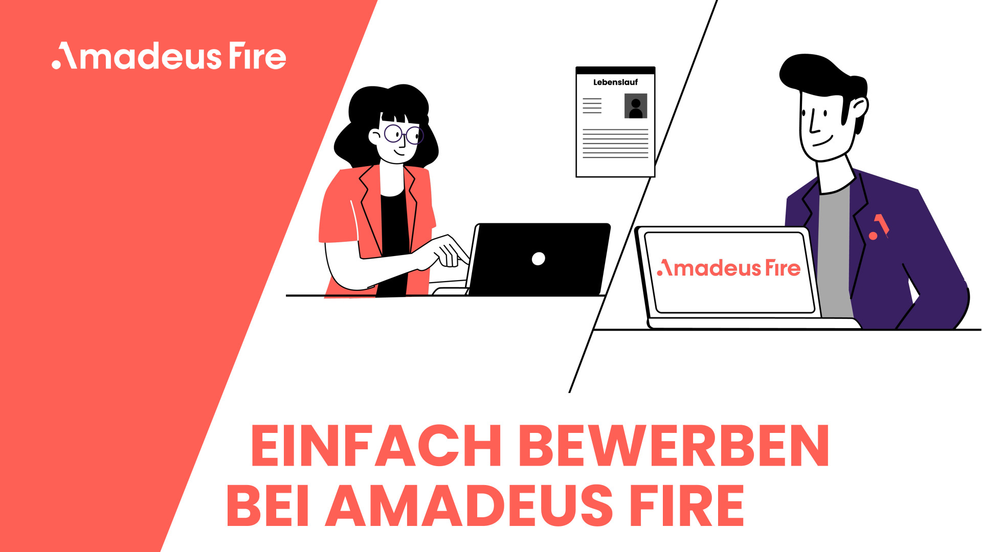 Einfach bewerben! Bei Amadeus Fire.